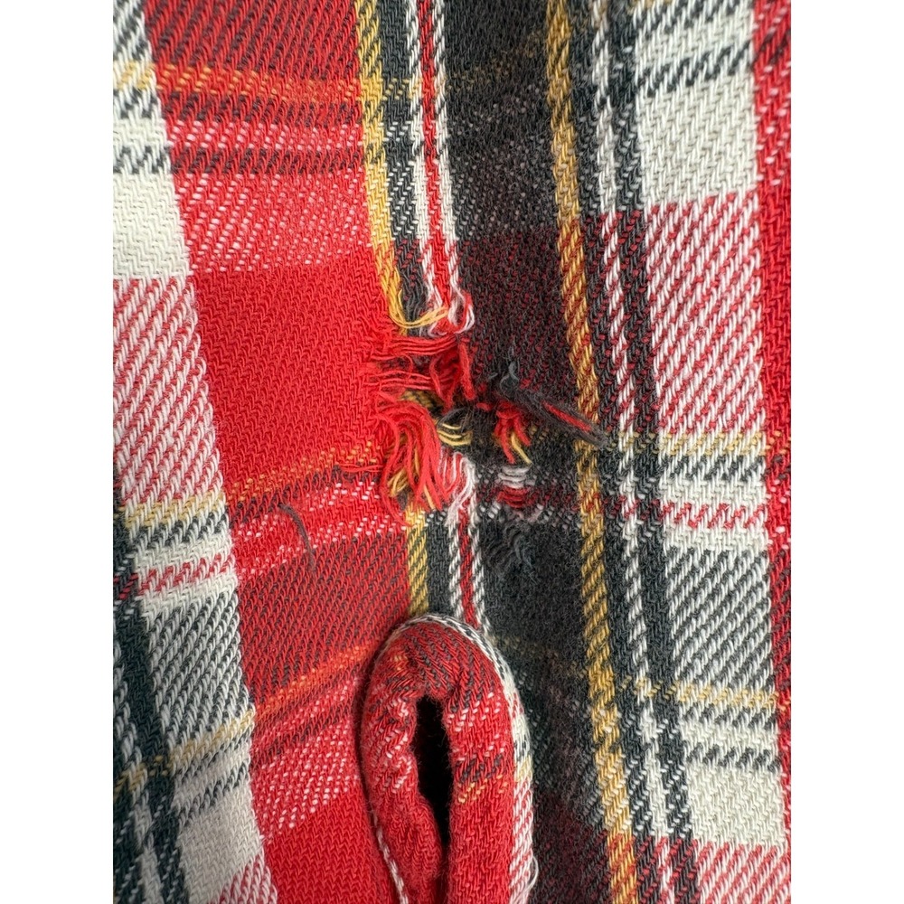 Woolrich Button-Up Shirt Mens Multicolor Plaid Flannel Western Long Sleeve Small - Picture 6 of 10